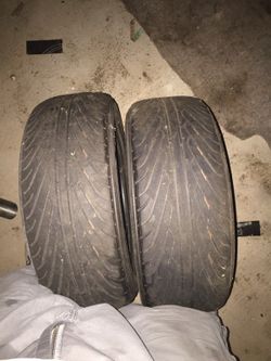 2 Yokohama 195/55/R15 tires