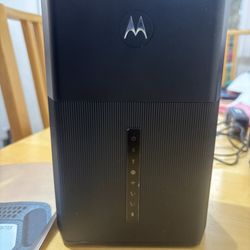 Motorola WiFi Router With voice & Cable Modem,  Vtech Cordless Phone, Netgear WiFi Range extender