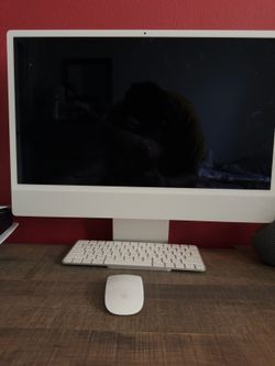 Apple iMac 24” (White) with Magic Keyboard & Magic Mouse | Excellent Condition