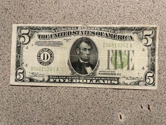 1934 green Seal 😎