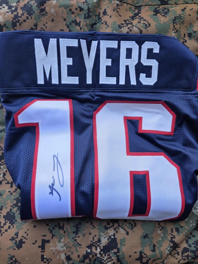 Patriots Autographed Jersey