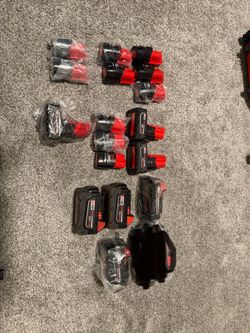 Brand new Milwaukee batteries