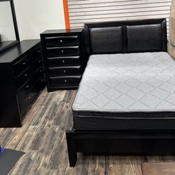 Emily Black Bedroom Set Start At $799