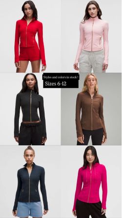 Lululemon Jackets – Sizes 6–12 ✨