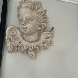 Pair Of Angel Plaques