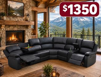 🌼FREE DELIVERY🌼Brand New reclining Sectional Sofa Couch