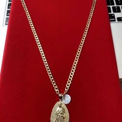 14k Chain & Charm New 26.6 Grams 