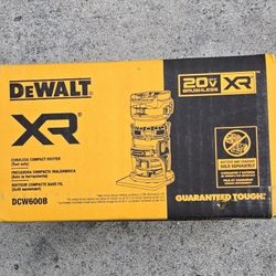 Dewalt 20v Router Brushless XR With Variable Speed Brand New Tool Only