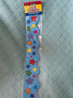 TCM Trimmers Smiley Stars Border