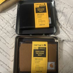 Carhartt Leather Trim Passcase Wallet
