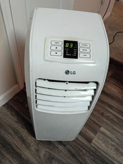 8,000 BTU Portable Air Conditioner, LG ( No Hose/window bracket), LP0815WNR
