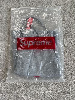 Supreme Box Logo Grey Sweatsuit Set