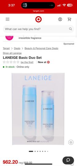 Laneige Basic Duo Met Moisturize