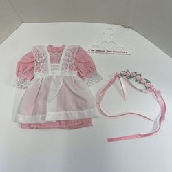 Samantha Birthday Outfit Pleasant Company American Girl Doll Pinafore Dress