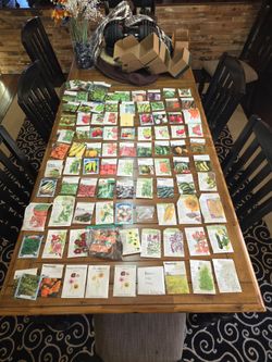 120+ Vegetable/Fruit and Flower Seeds
