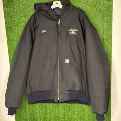 Carhartt Arctic Quilt Lined Yukon Extremes Jacket Men’s Size 2XL J133 BLK