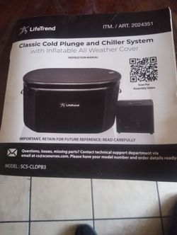 Classic cold plunge and chiller system