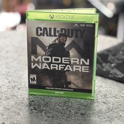 Xbox One Call Of Duty Modern Warfare