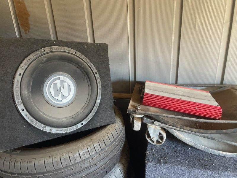 10" Subwoofer With Amplifier 