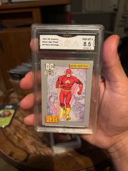 Flash graded card
