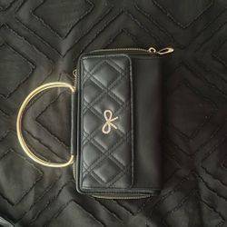Cute Black Bow Purse 