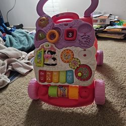 V Tech Baby Walker And Play Toy 