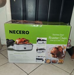 Necero Stainless Steel Roaster Oven (Brand New)