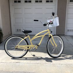 Beach Cruiser Bike (yellow)