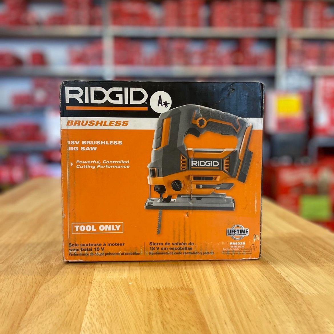 RIDGID BRUSHLESS 18V JIG SAW TOOL ONLY R8832B for Sale in North Las Vegas NV OfferUp