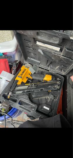 Dewalt nail finishing gun