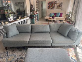 Sofa and ottoman