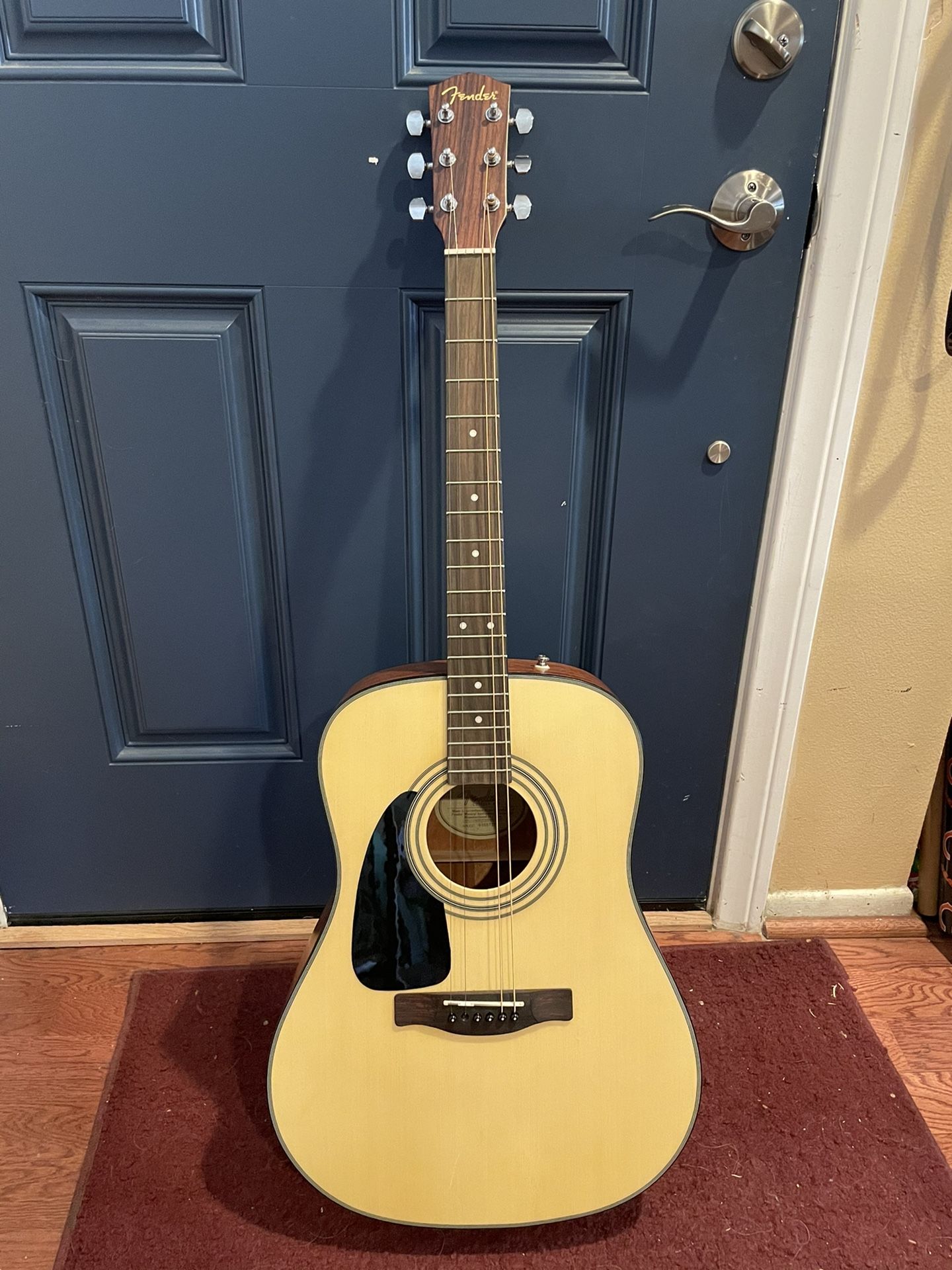 Fender Left Handed Acoustic Guitar (NOT FREE)