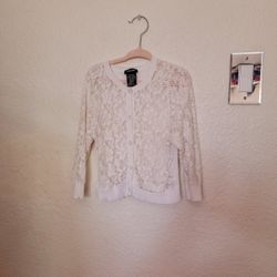 Girls Lace Cardigan