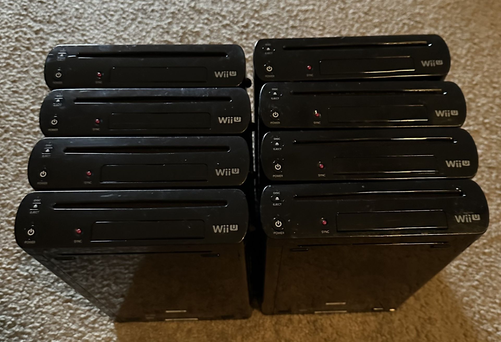 Nintendo Wii U Consoles 