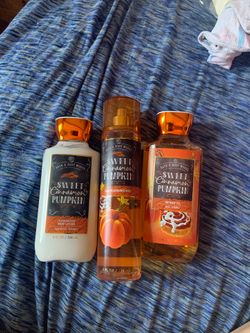 New sweet cinnamon pumpkin set