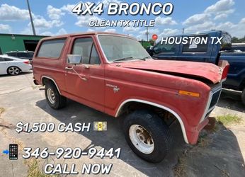 4X4 FORD BRONCO 5 LUG WHEELS