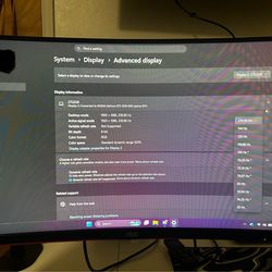 240 hz monitor + stand