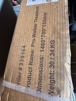 New in Box Slim Foldable Pro Walker Treadmill