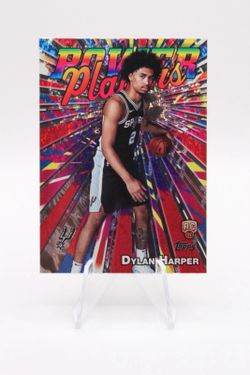 Dylan Harper 2025-26 Topps Basketball Power Players Holo Foil RC #PP-17