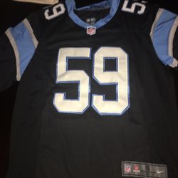 Carolina Panthers Luke Kuechly Jersey Adult Small