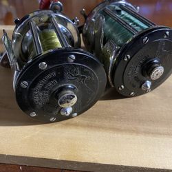 Pair Of Penn 200 Surfmaster Reels