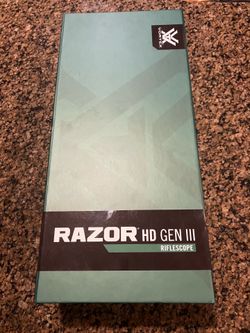 Vortex Gen III 1x10x24 scope