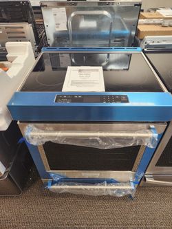 $749-$2299 Slide In Ranges Opened Box Scratch And Dent With 1 Year Warranty, Express Delivery At Appliances 4 Less !