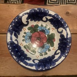 Vintage Bowl /w Art 