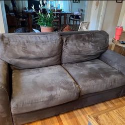 Brown Sofa (queen sleeper)