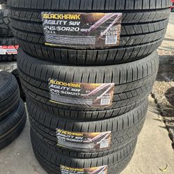 Blackhawk agility suv 245/50R20 