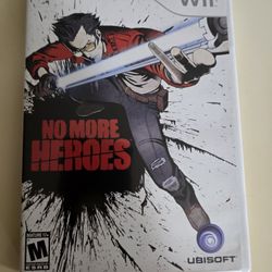 No More Heroes Wii Game