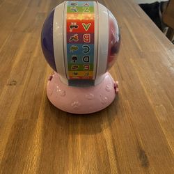 LeapFrog Spin and Sing Pink Alphabet Zoo  