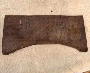 vw early original firewall tar board