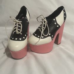 Sugarbaby Pink Chucky High Heels Dollskill US Size 5